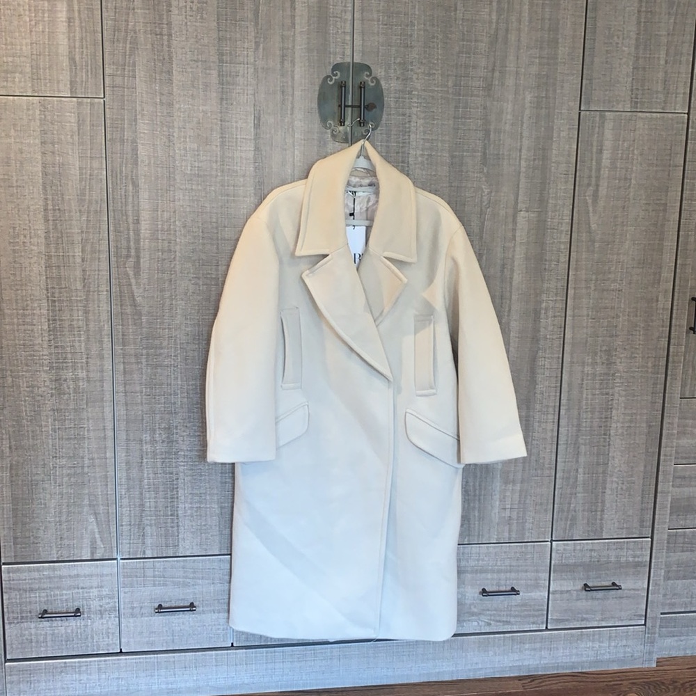 Zara Oversized With Pockets Coat‎ - Picture 14 of 17